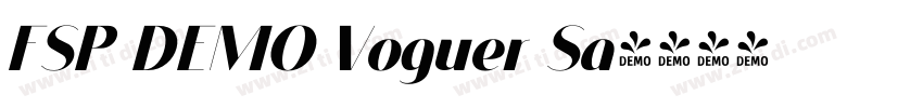 FSP DEMO Voguer Sa字体转换 FSP DEMO Voguer Sa字体转换